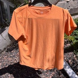 Orange athletic top